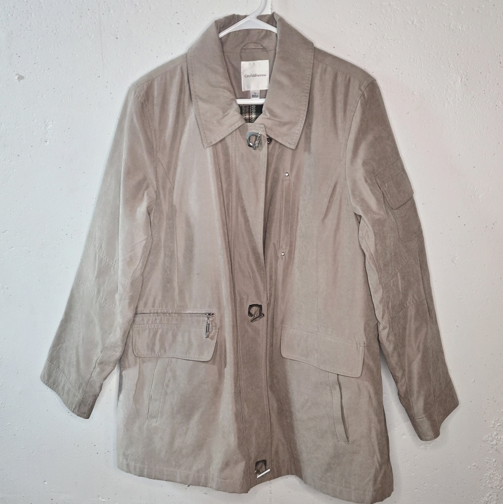 Croft & Barrow Women's Tan Trench Coat